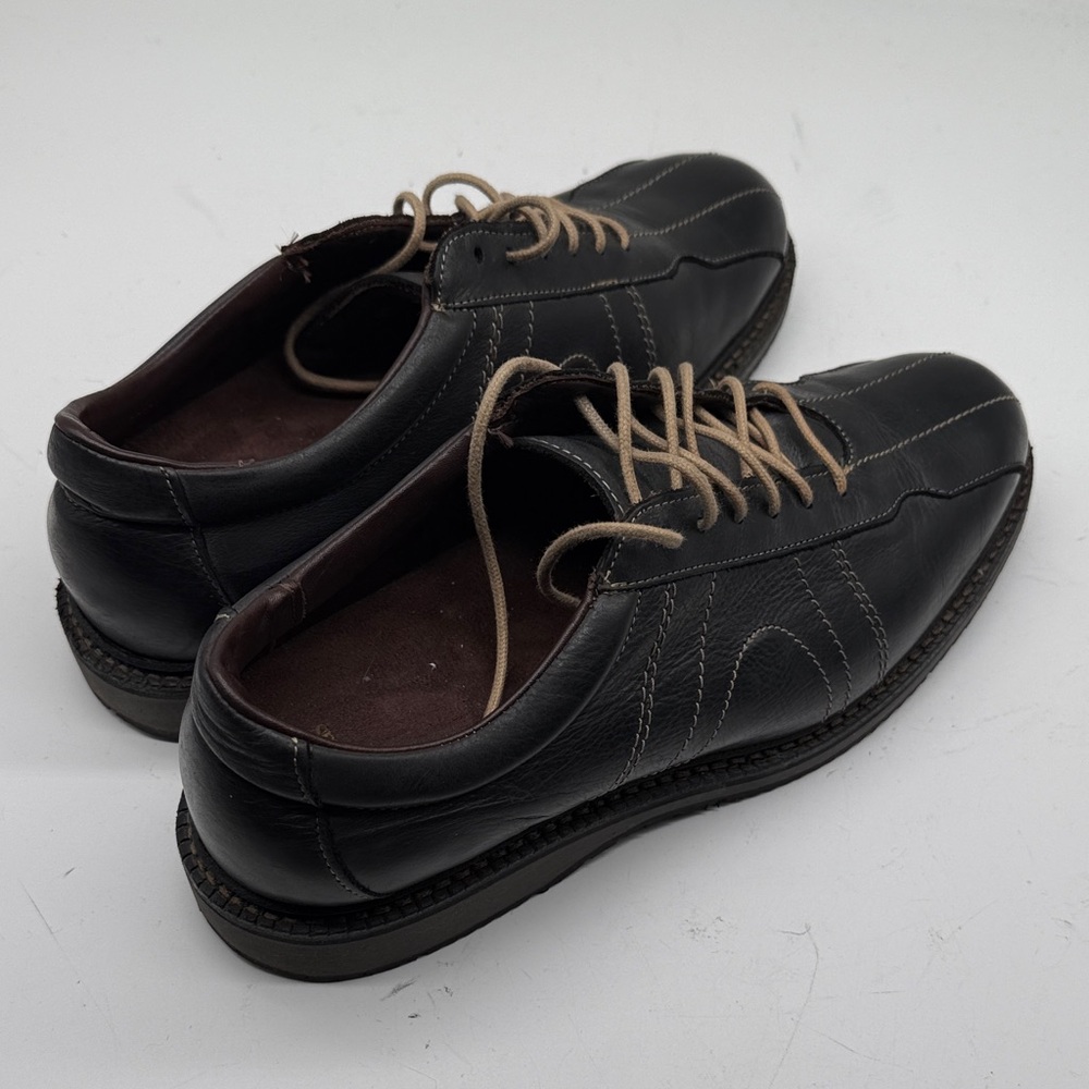 Allen Edmonds dark brown walking shoes